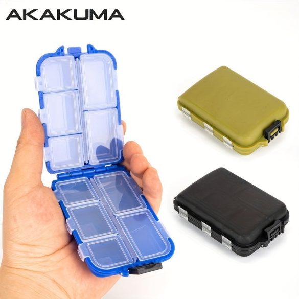 Tartós Hordozható Horgászfelszerelés Doboz Több Rekesszel