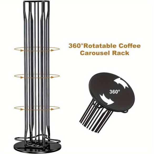 Forgatható Nespresso Kávékapszula Tartó állvány