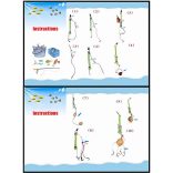 Rozsdamentes acél automata horgászkioldó