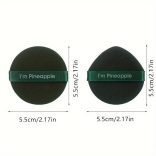 7 db Air Cushion Puff nedves és száraz újrafelhasználható szivacs folyadékhoz, krémhez, alapozóhoz és púderhez