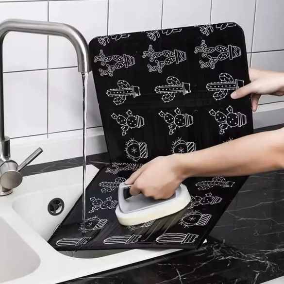 Alumínium összehajtható gáztűzhely fröccsenés gátló paraván