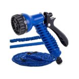 Kerticső 4-8m x-hose locsolófejjel - Kerti tömlő flexibilis anyagból, öntözéshez, kert locsoláshoz, tartós kivitelben.