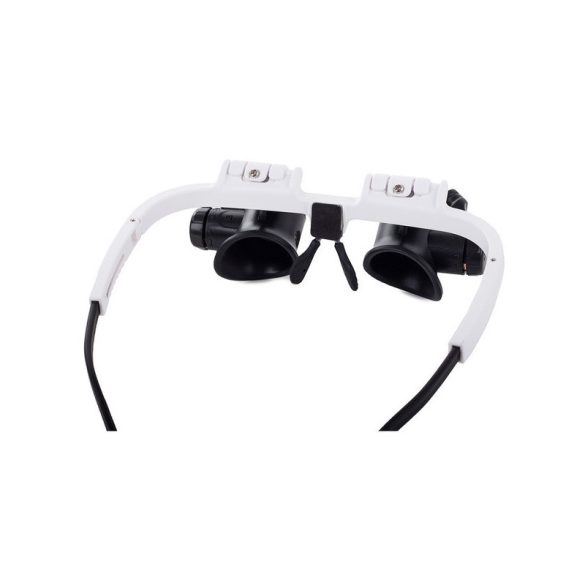 Professzionális Nagyító Szemüveg LED-del 8x–23x – Javításhoz és Szereléshez