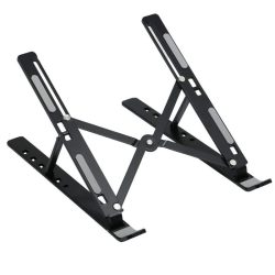   Összecsukható Alumínium Laptop Tartó Állvány – Állítható, Ergonomikus, Hordozható