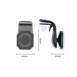 Mágneses Autós Telefontartó Szellőzőrácsra – Stabil és Könnyen Rögzíthető Tartó Minden Mobilhoz