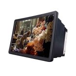 Teleszkópos mobiltelefon kijelző nagyító - Fekete