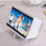 Teleszkópos mobiltelefon kijelző nagyító - Fekete