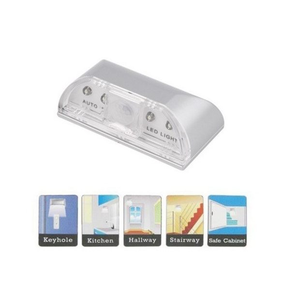 Kulcslyuk világítás (mozgásérzékelős)