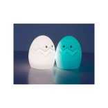 Gyerek éjjeli lámpa LED tojás RGB távirányítóval és USB csatlakozóval