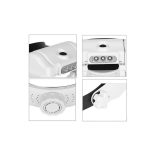 Fejlámpás fejvédő luxus 3 LED 11.5x