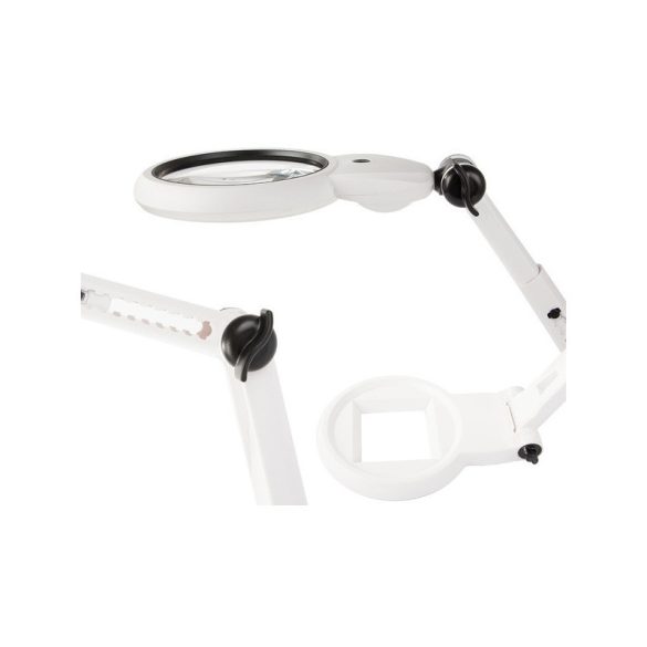 Ékszerész asztali nagyító 12x 8x 18 led usb-al több korosztály számára