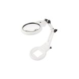 Ékszerész asztali nagyító 12x 8x 18 led usb-al több korosztály számára