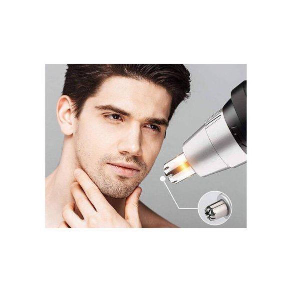 Fül-orr szőrtelenítő, szakáll formázó borotva - Szőrtelenítő, szakáll ápolás - Gyerek, férfi, női