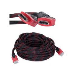   HDMI 1.4 kábel 10m réz 48 bit 3D UHD - Nagysebességű HDMI kábel 10 méteres hosszban.