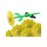 Napraforgó kerti locsolókanna - kerti locsoló napraforgó mintával - öntözőrendszer a kertbe - kerti öntöző eszközök