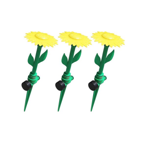 Napraforgó kerti locsolókanna - kerti locsoló napraforgó mintával - öntözőrendszer a kertbe - kerti öntöző eszközök