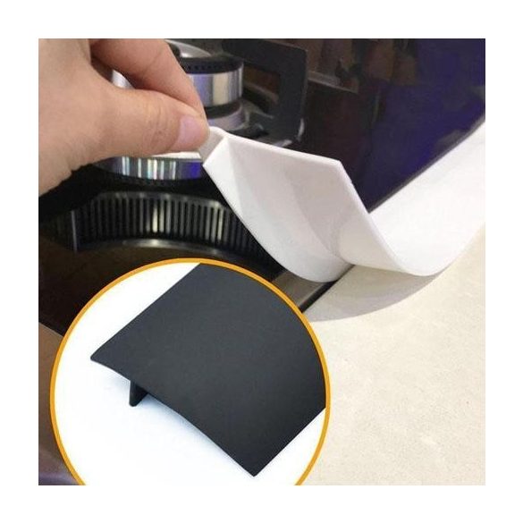 Szilikon védőszegély tűzhely és konyhapult közé