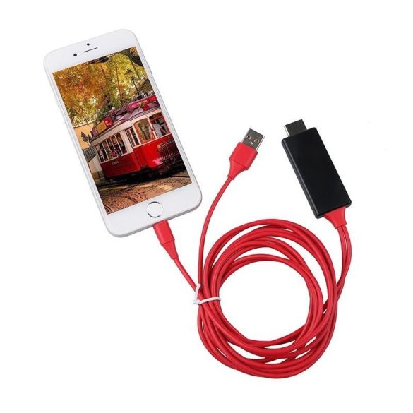 HDMI kábel iPhone képernyő tükrözéshez