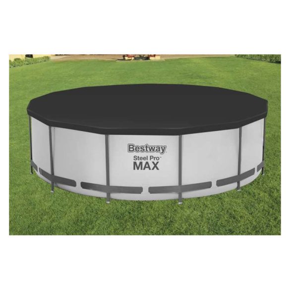 Medence takaró 366 cm-es BESTWAY 58037 - védőfedél, medence védelem, UV-védelem, medence takarás, medencefedés