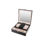 Ékszerdoboz - Fekete Beautylushh, ékszer tároló, ajándék nőknek, sminktartó, divatos ékszeres doboz