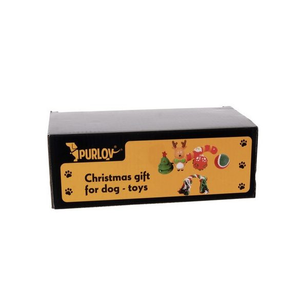 Karácsonyi ajándék kutyáknak – játékok Purlov 22637