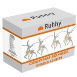 Karácsonyi fényfüzér – rénszarvas Ruhhy 24955