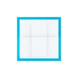 Higiénikus pelenka 60x60cm 100 db Purlov 21601