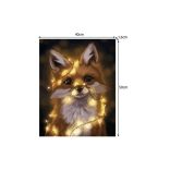 Számfestés 40x50cm - Róka 22782