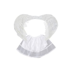 Angyalos jelmez - gyerekeknek és felnőtteknek, karácsonyi és születésnapi bulikhoz, színpadi előadásokhoz, cosplay-hez.