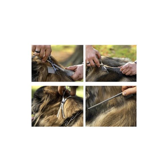 Kutyaszőrzet nyíró olló 