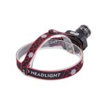 Tölthető, erős fényű LED homlok lámpa 