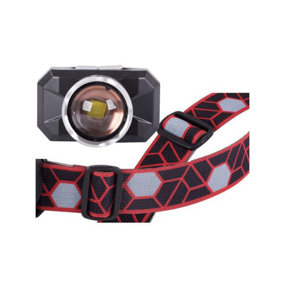 Tölthető, erős fényű LED homlok lámpa 