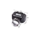 Tölthető, erős fényű LED homlok lámpa 