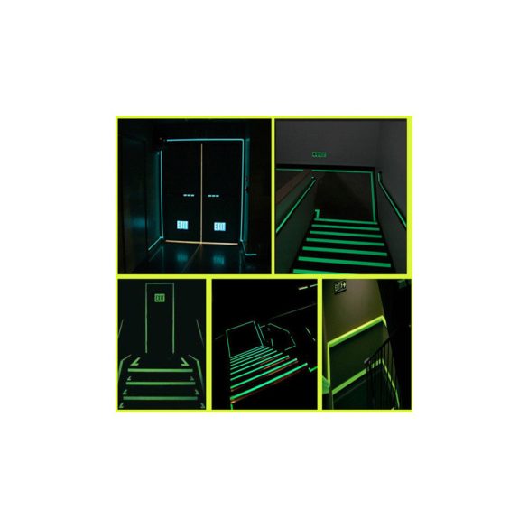 Sötétben világító fénycsík (3m-es) - fluoreszkáló szalag