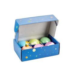   Mineris gyerek fürdőbombák – 6 színes bolygó, 6 kalandos fürdés!