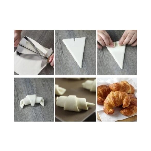 Croissant tésztavágó
